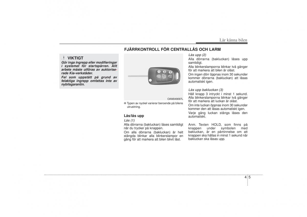 KIA Sportage III 3 instruktionsbok / page 78