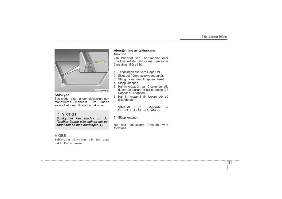 KIA Sportage III 3 instruktionsbok / page 104