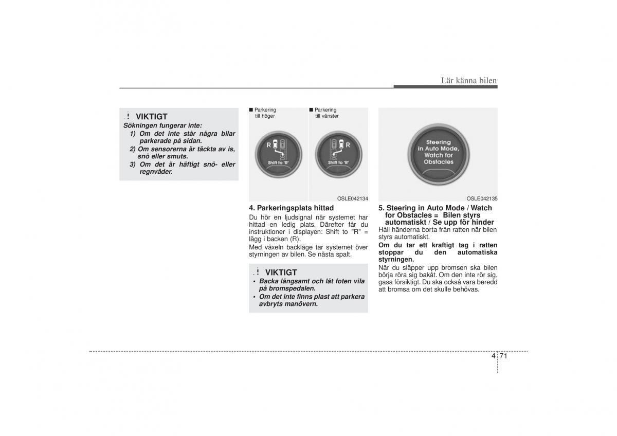 KIA Sportage III 3 instruktionsbok / page 144