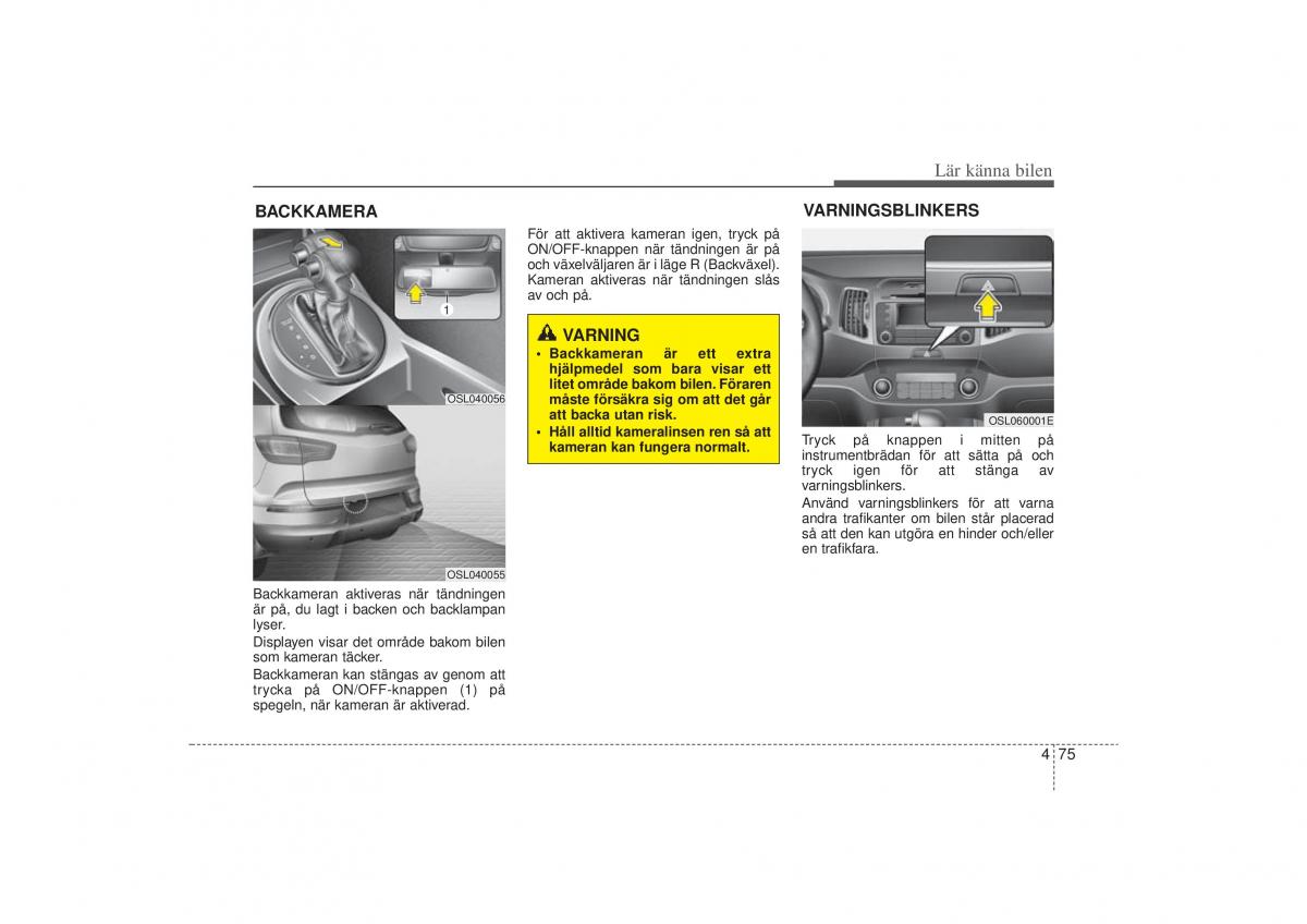 KIA Sportage III 3 instruktionsbok / page 148