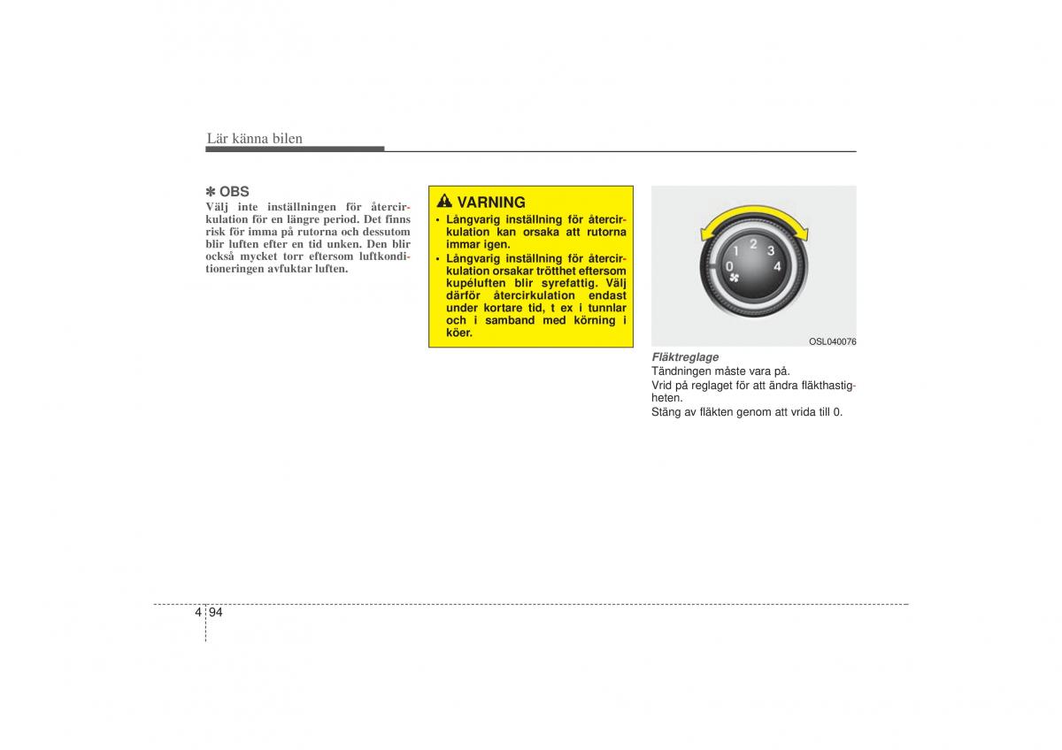 KIA Sportage III 3 instruktionsbok / page 167