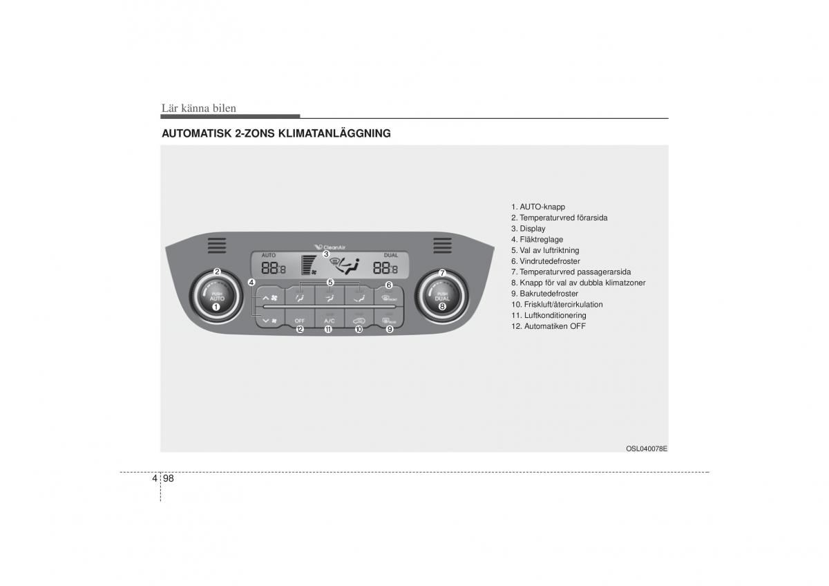 KIA Sportage III 3 instruktionsbok / page 171