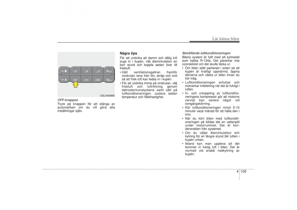 KIA Sportage III 3 instruktionsbok / page 178