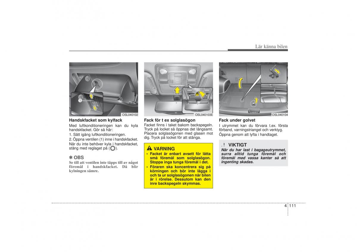 KIA Sportage III 3 instruktionsbok / page 184