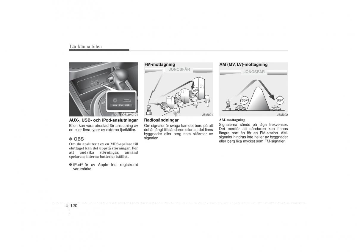 KIA Sportage III 3 instruktionsbok / page 193