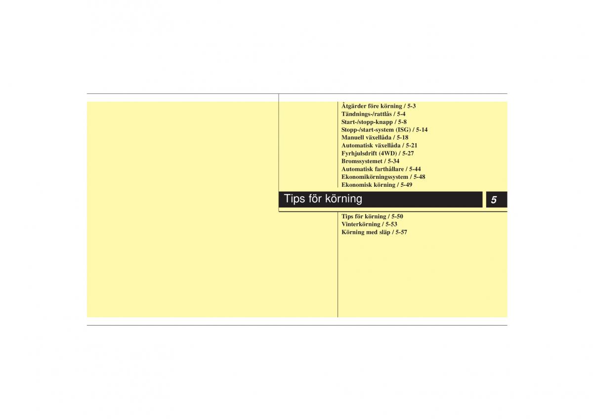 KIA Sportage III 3 instruktionsbok / page 222