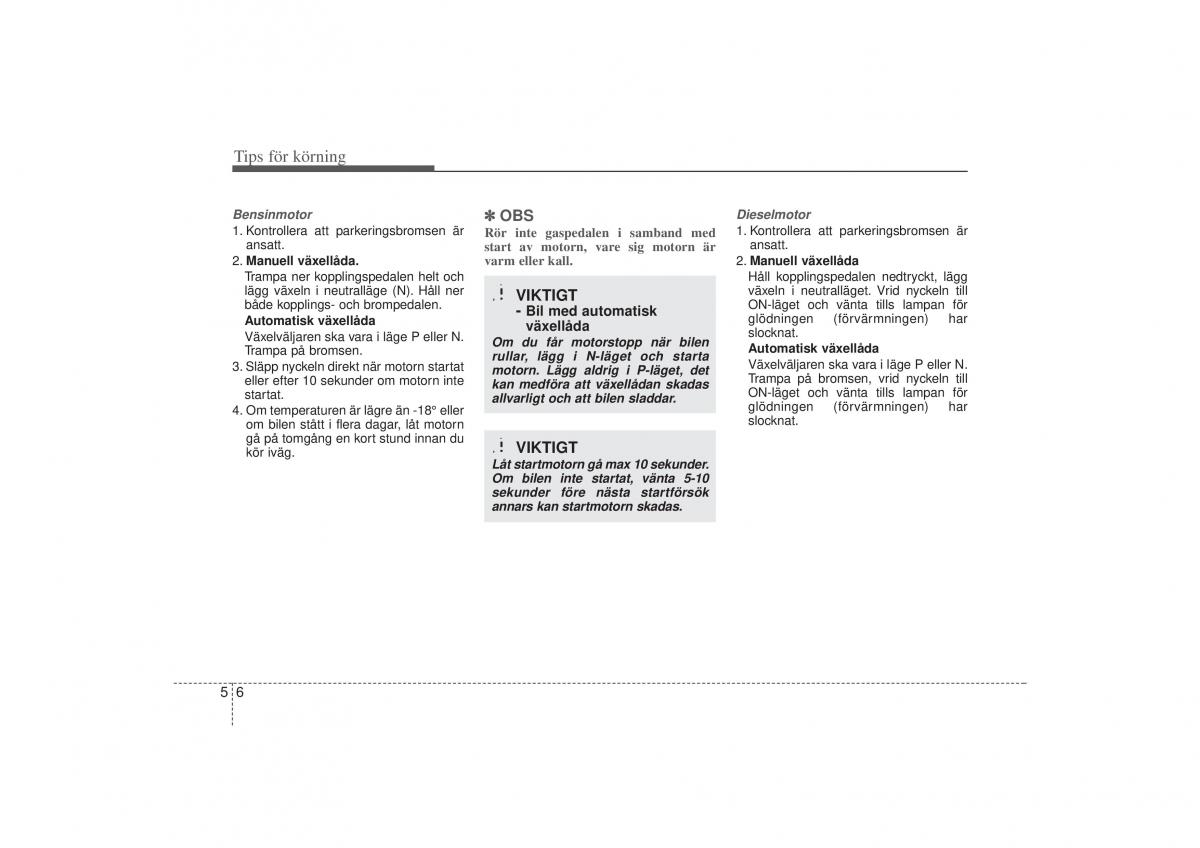 KIA Sportage III 3 instruktionsbok / page 227