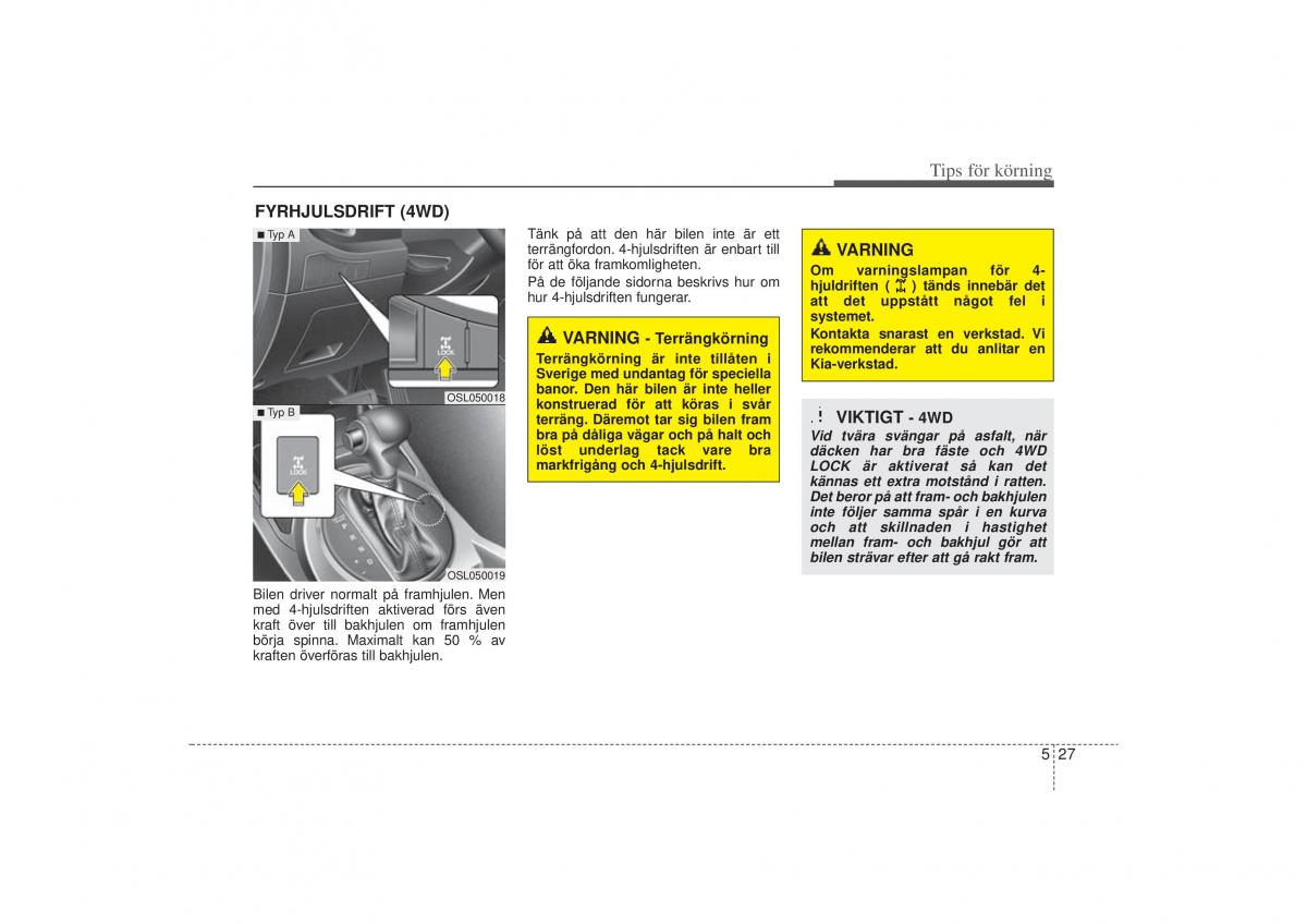 KIA Sportage III 3 instruktionsbok / page 248