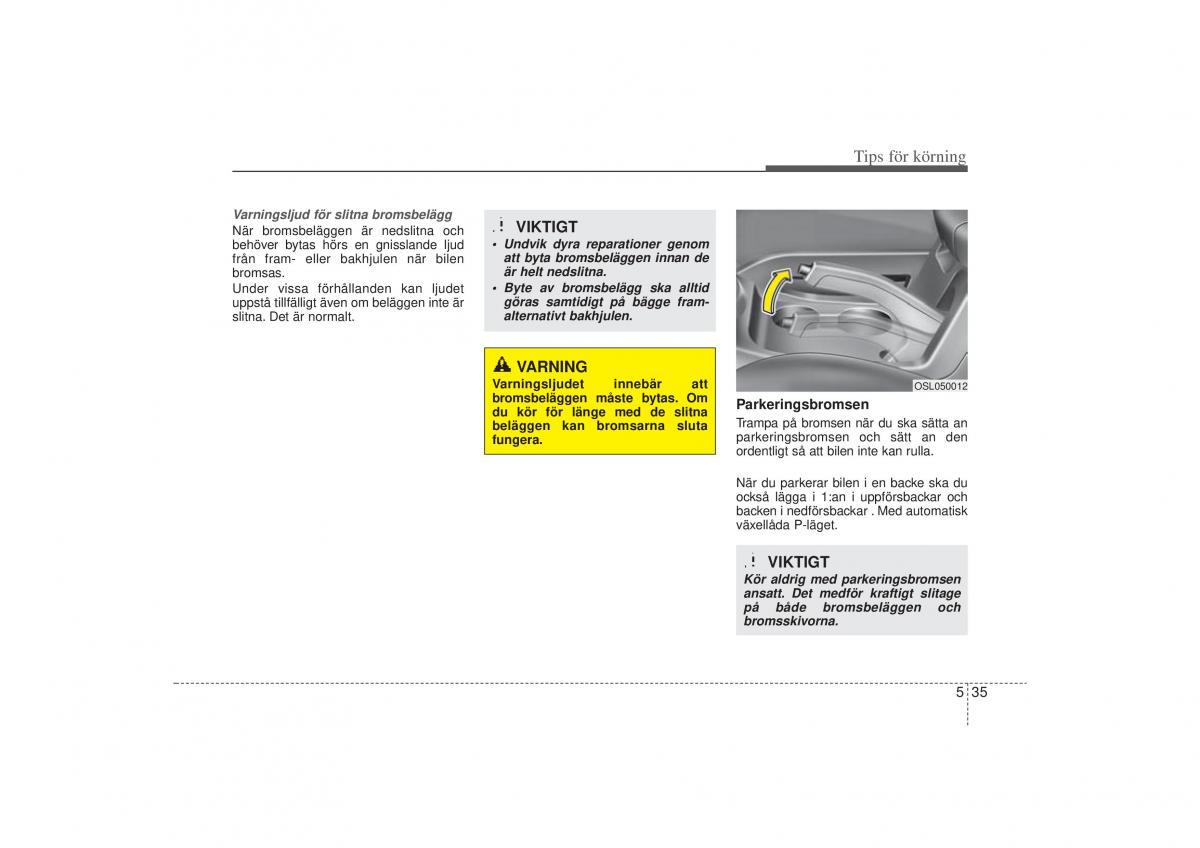 KIA Sportage III 3 instruktionsbok / page 256