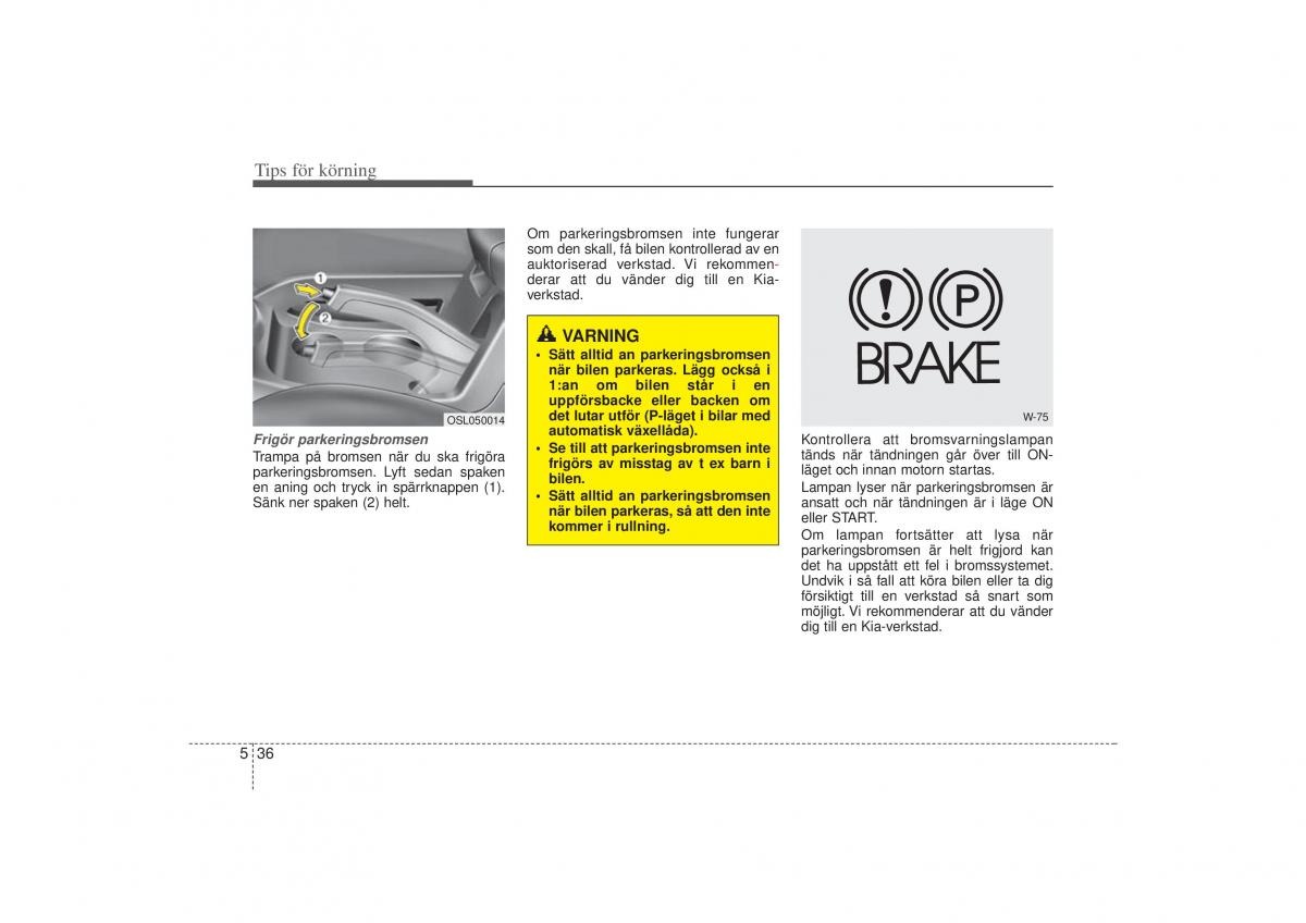 KIA Sportage III 3 instruktionsbok / page 257