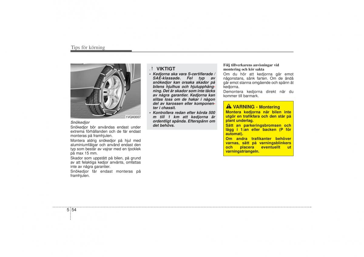 KIA Sportage III 3 instruktionsbok / page 275