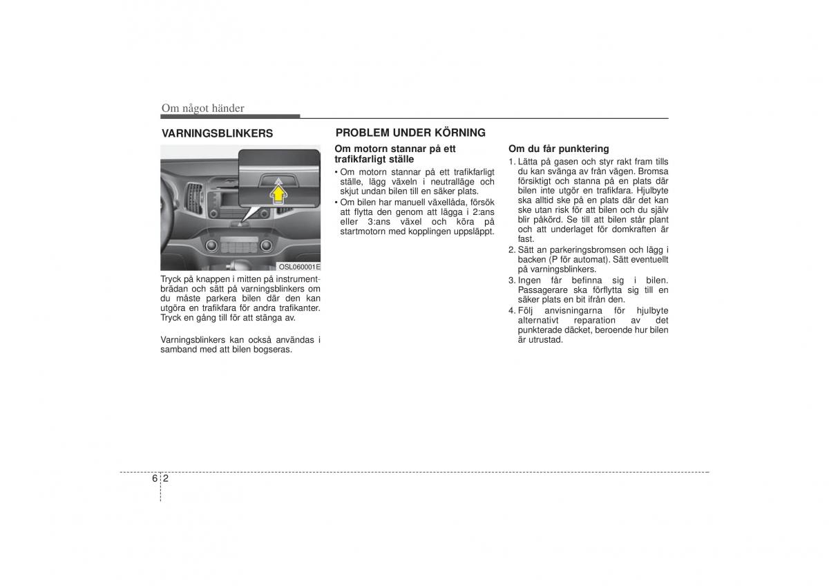 KIA Sportage III 3 instruktionsbok / page 287