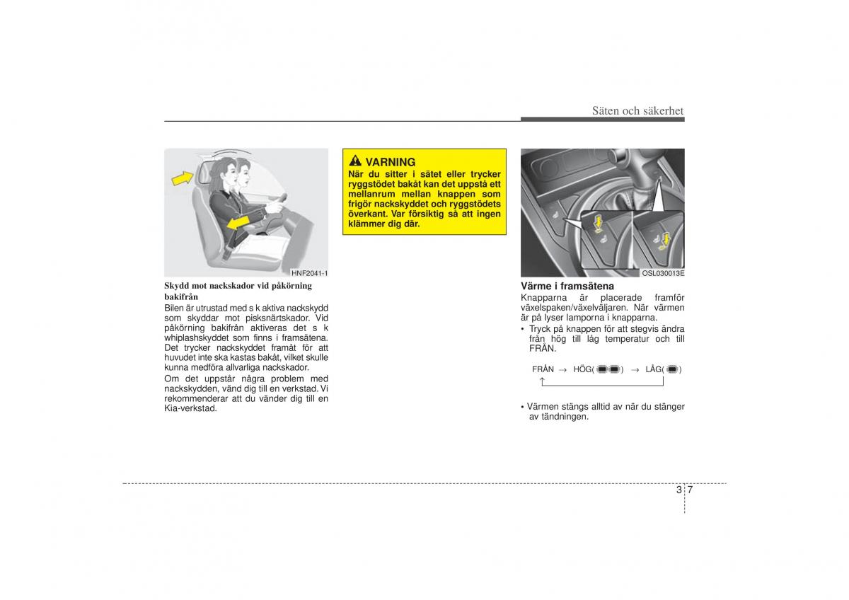 KIA Sportage III 3 instruktionsbok / page 29