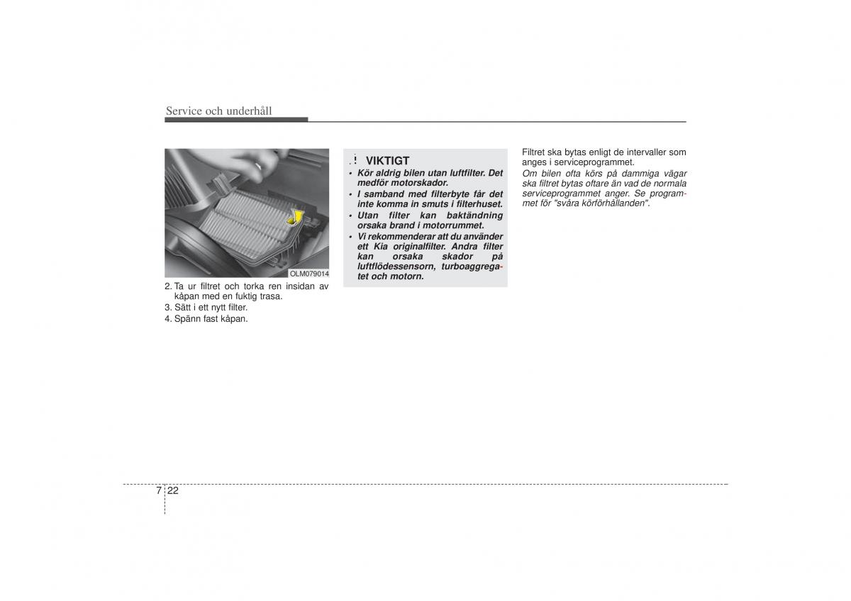 KIA Sportage III 3 instruktionsbok / page 332