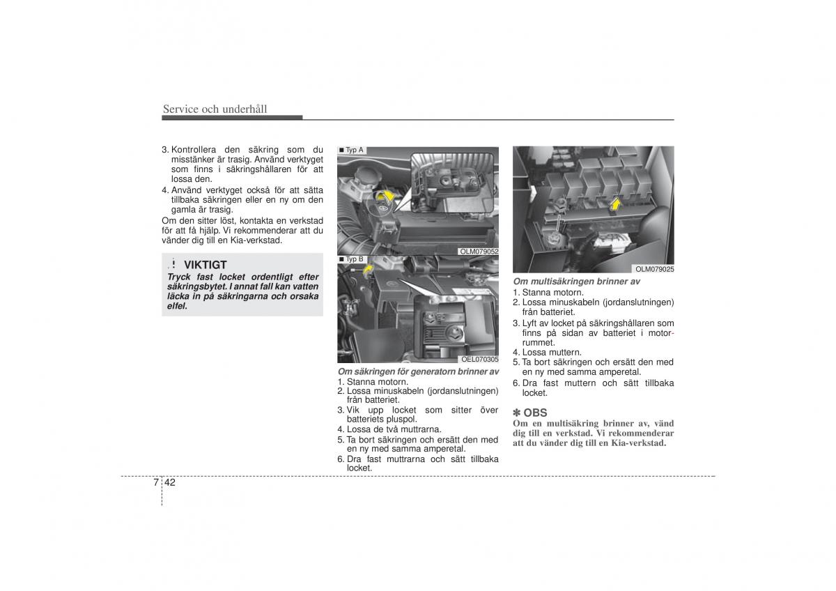 KIA Sportage III 3 instruktionsbok / page 352