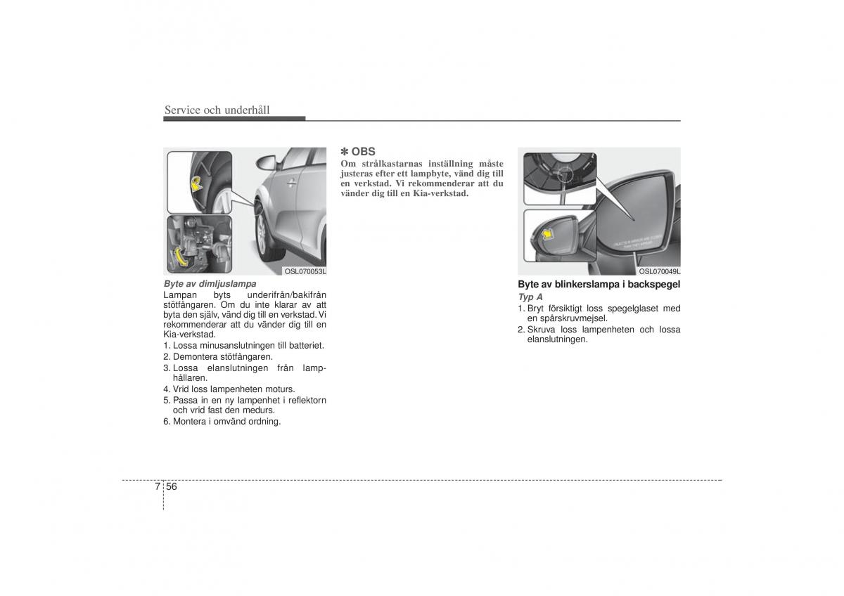 KIA Sportage III 3 instruktionsbok / page 366