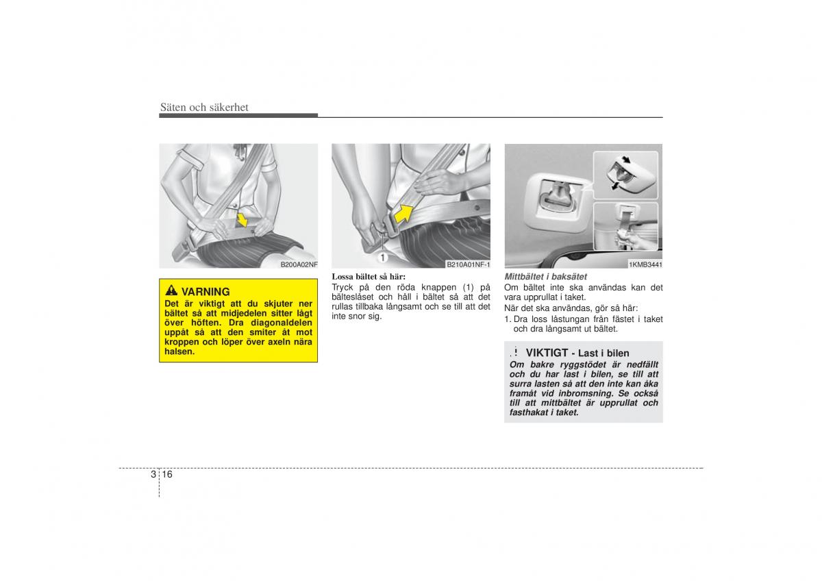 KIA Sportage III 3 instruktionsbok / page 38