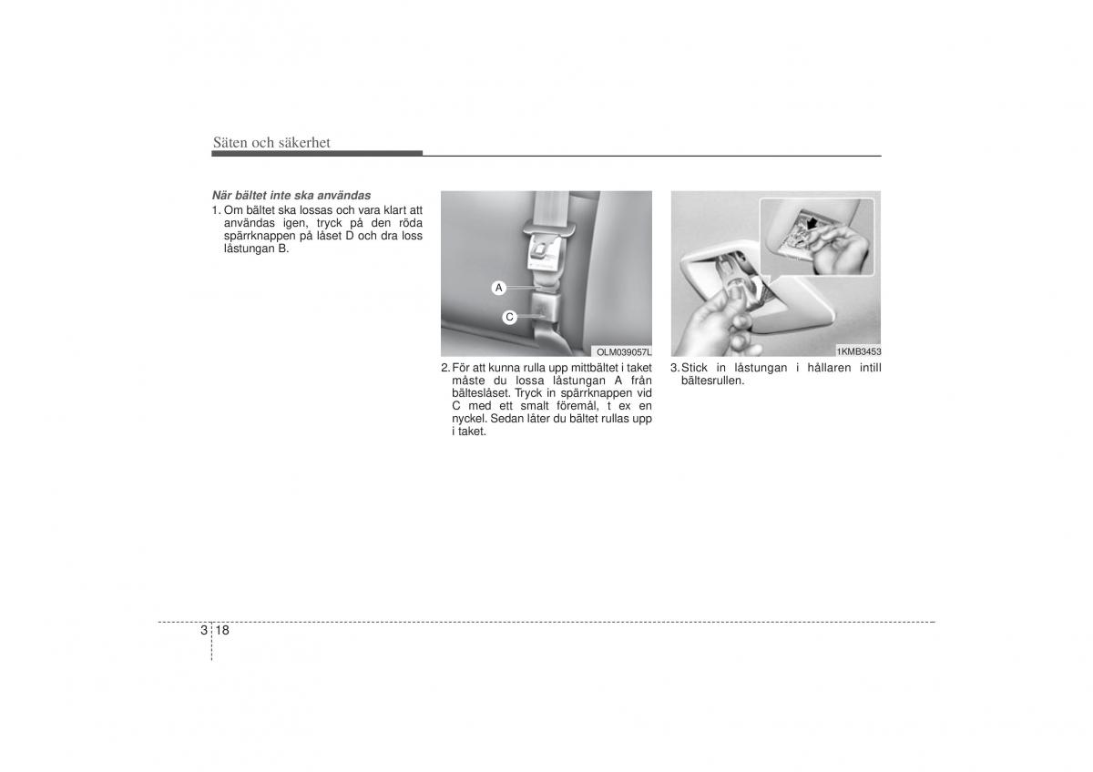 KIA Sportage III 3 instruktionsbok / page 40