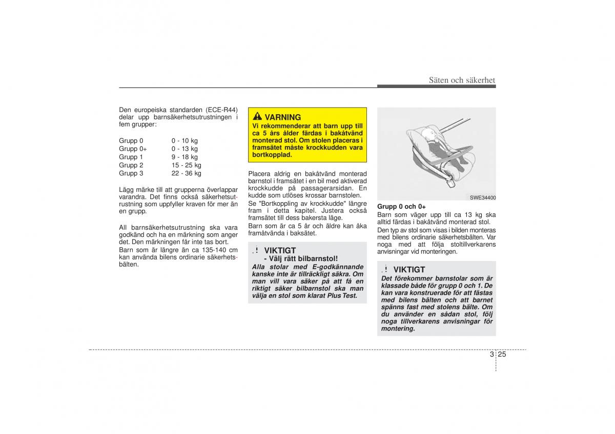 KIA Sportage III 3 instruktionsbok / page 47