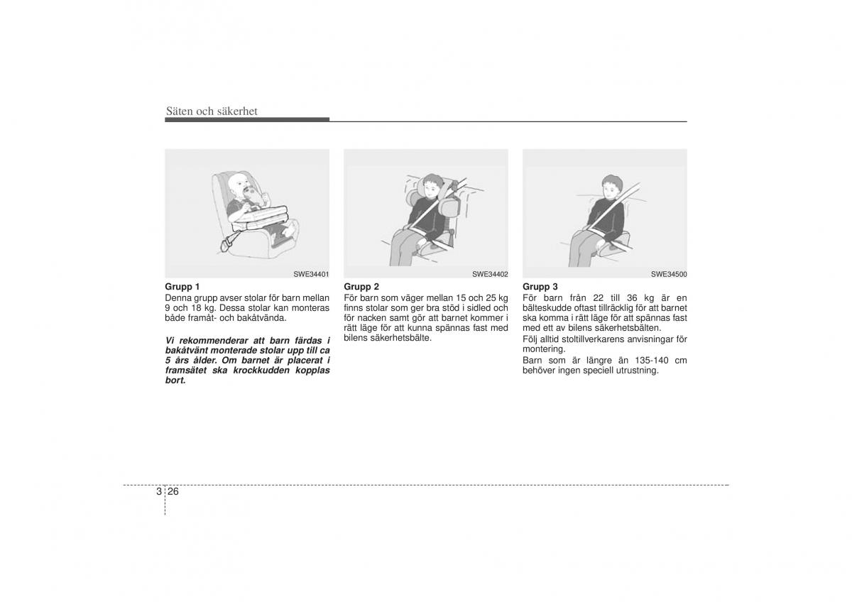 KIA Sportage III 3 instruktionsbok / page 48