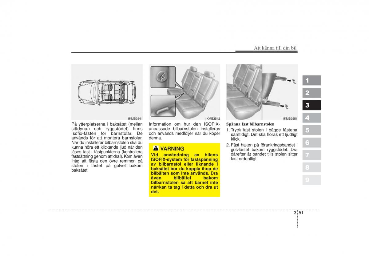 KIA Sportage II 2 instruktionsbok / page 67