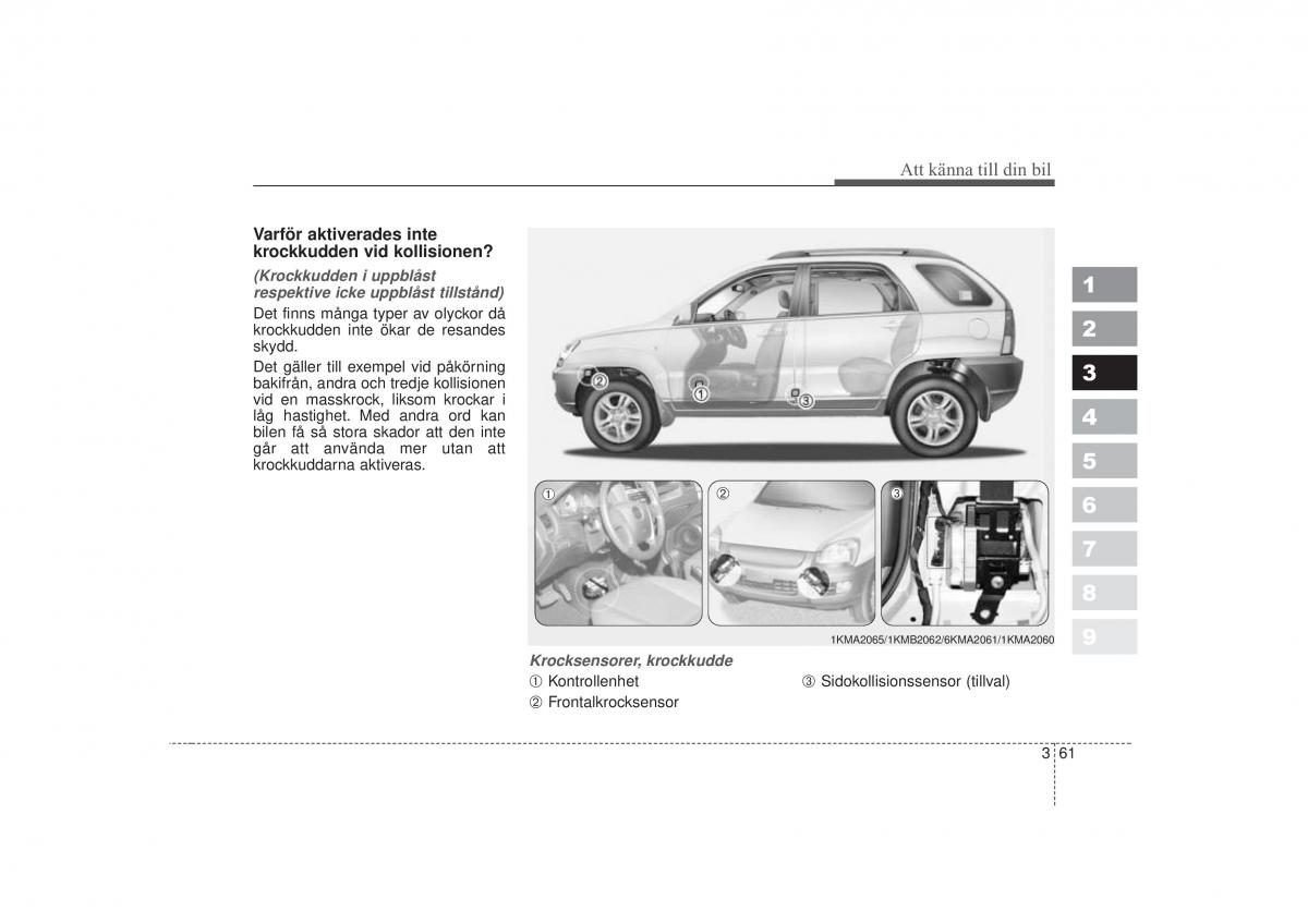 KIA Sportage II 2 instruktionsbok / page 77