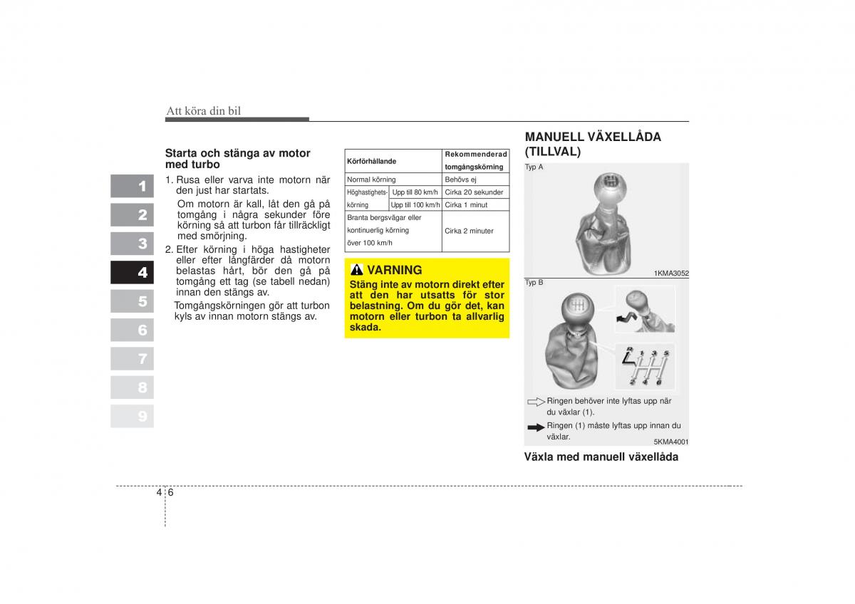 KIA Sportage II 2 instruktionsbok / page 123