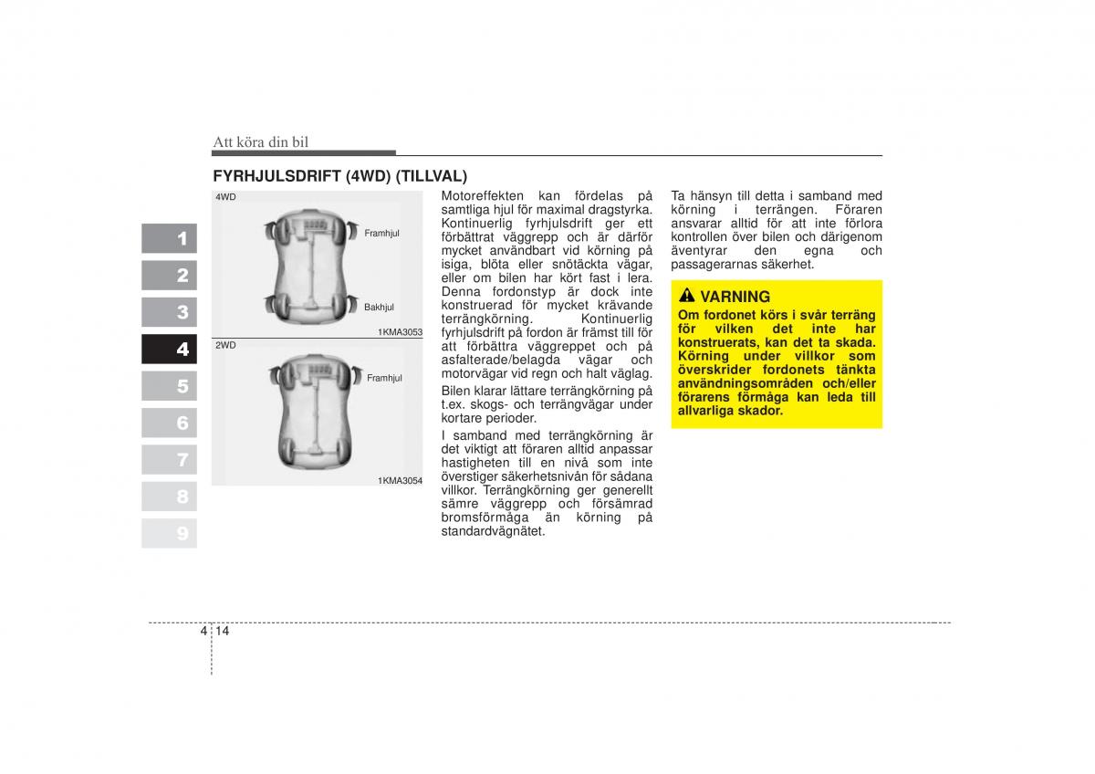 KIA Sportage II 2 instruktionsbok / page 131