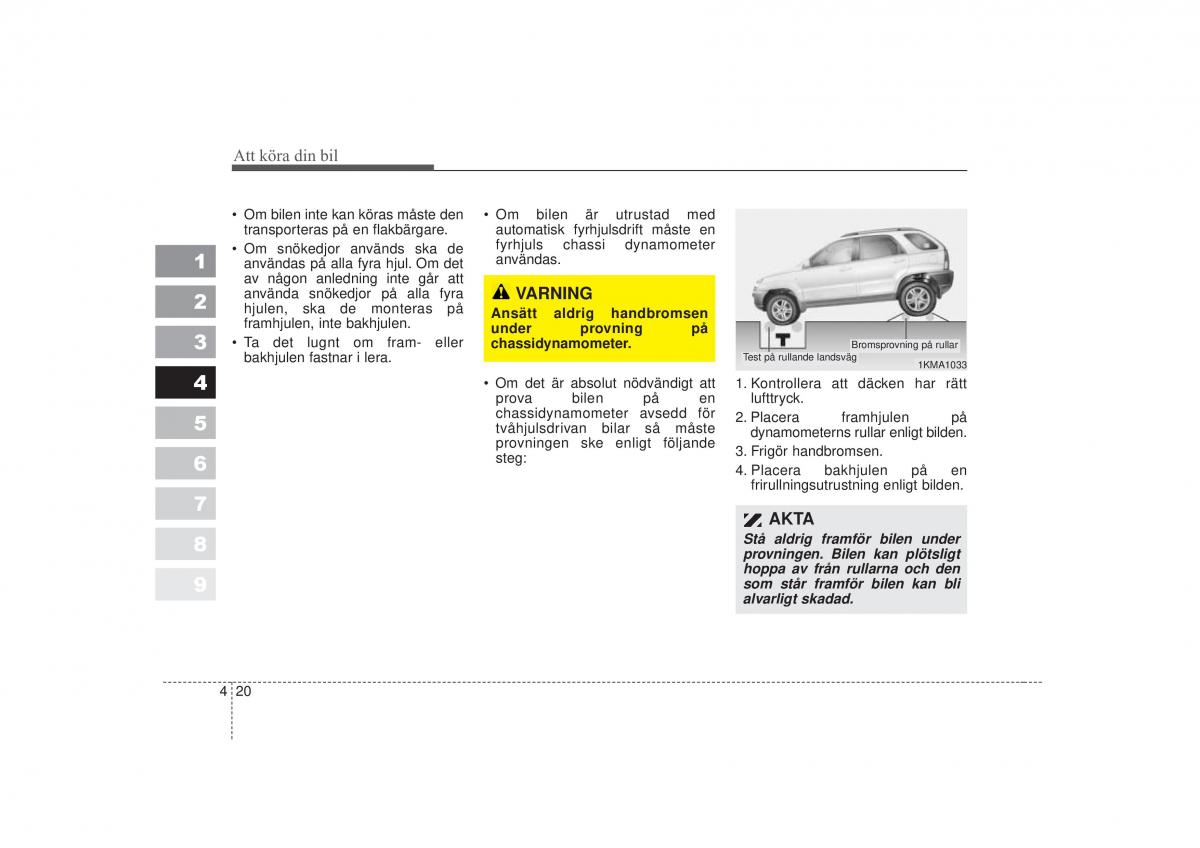 KIA Sportage II 2 instruktionsbok / page 137