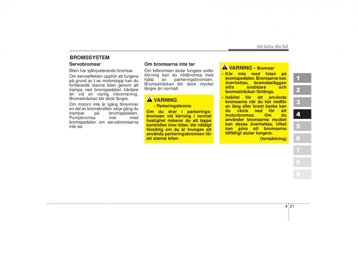 KIA Sportage II 2 instruktionsbok / page 138