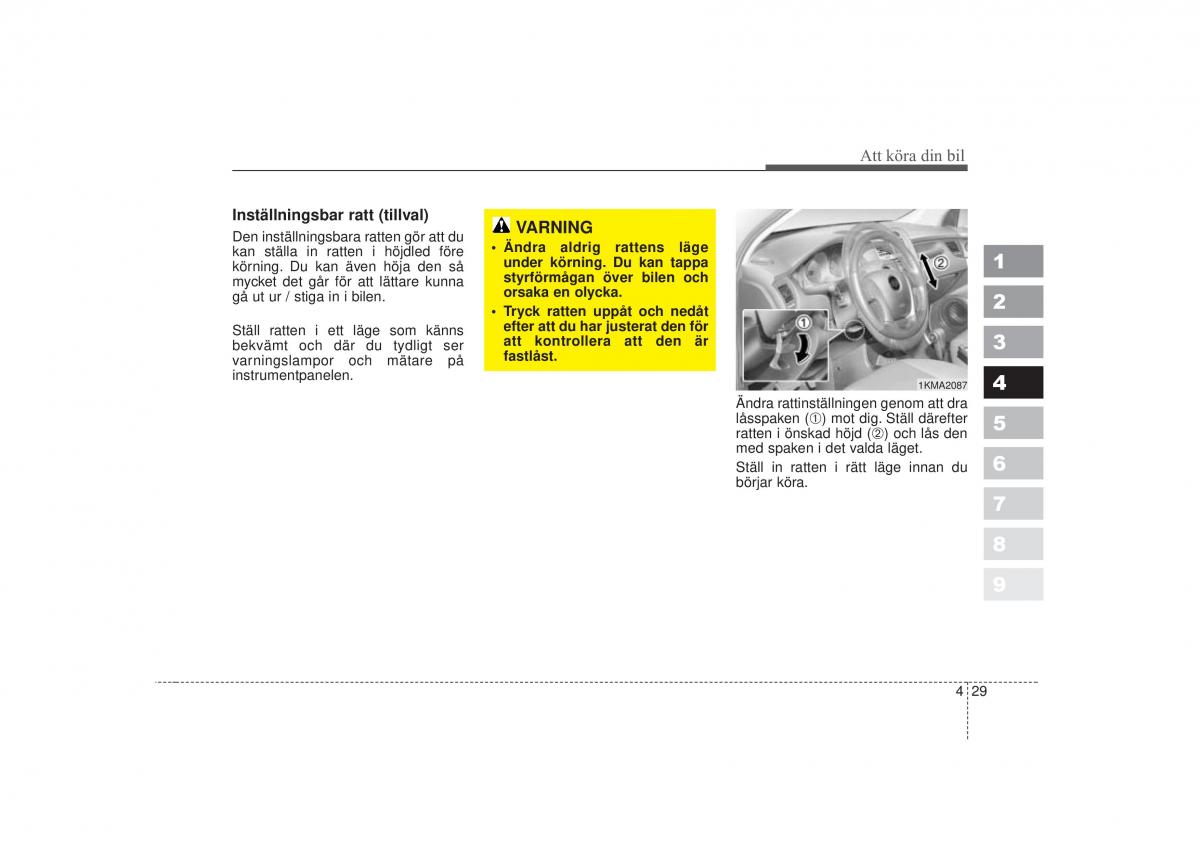 KIA Sportage II 2 instruktionsbok / page 146