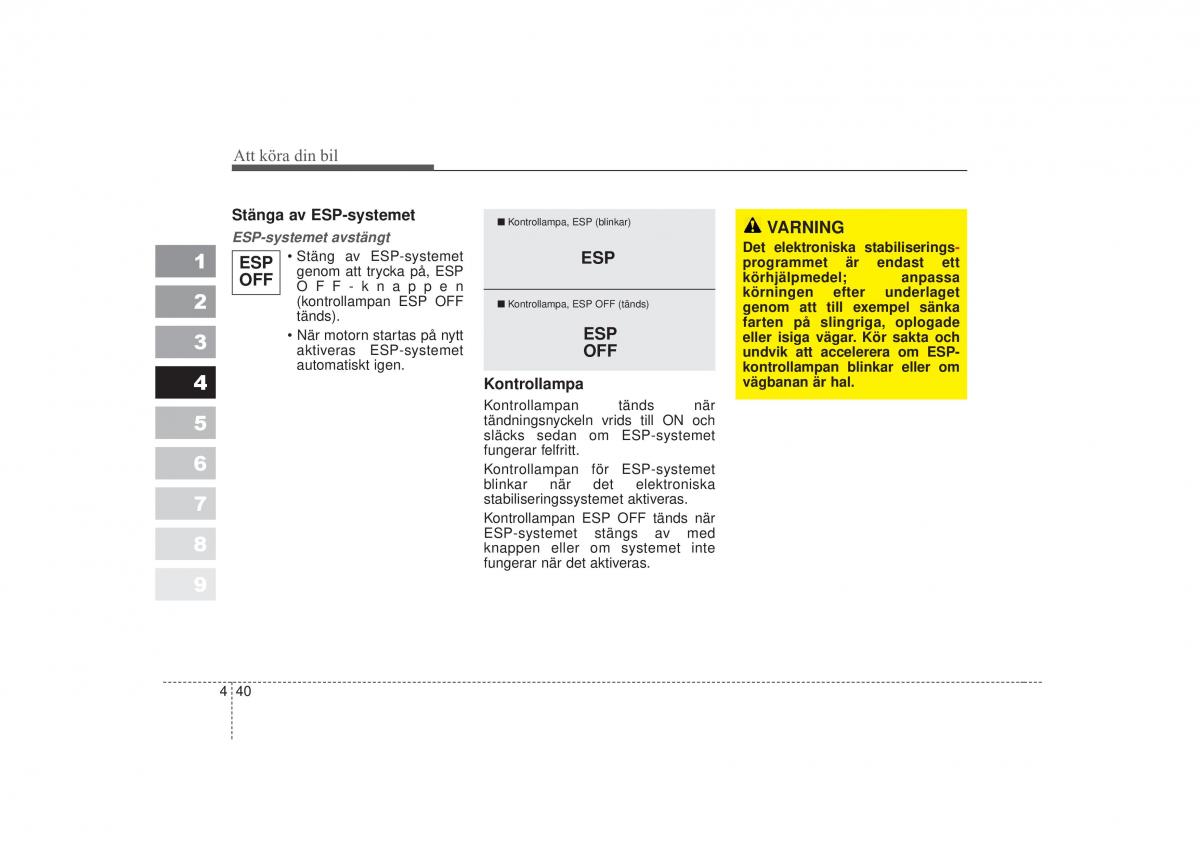 KIA Sportage II 2 instruktionsbok / page 157