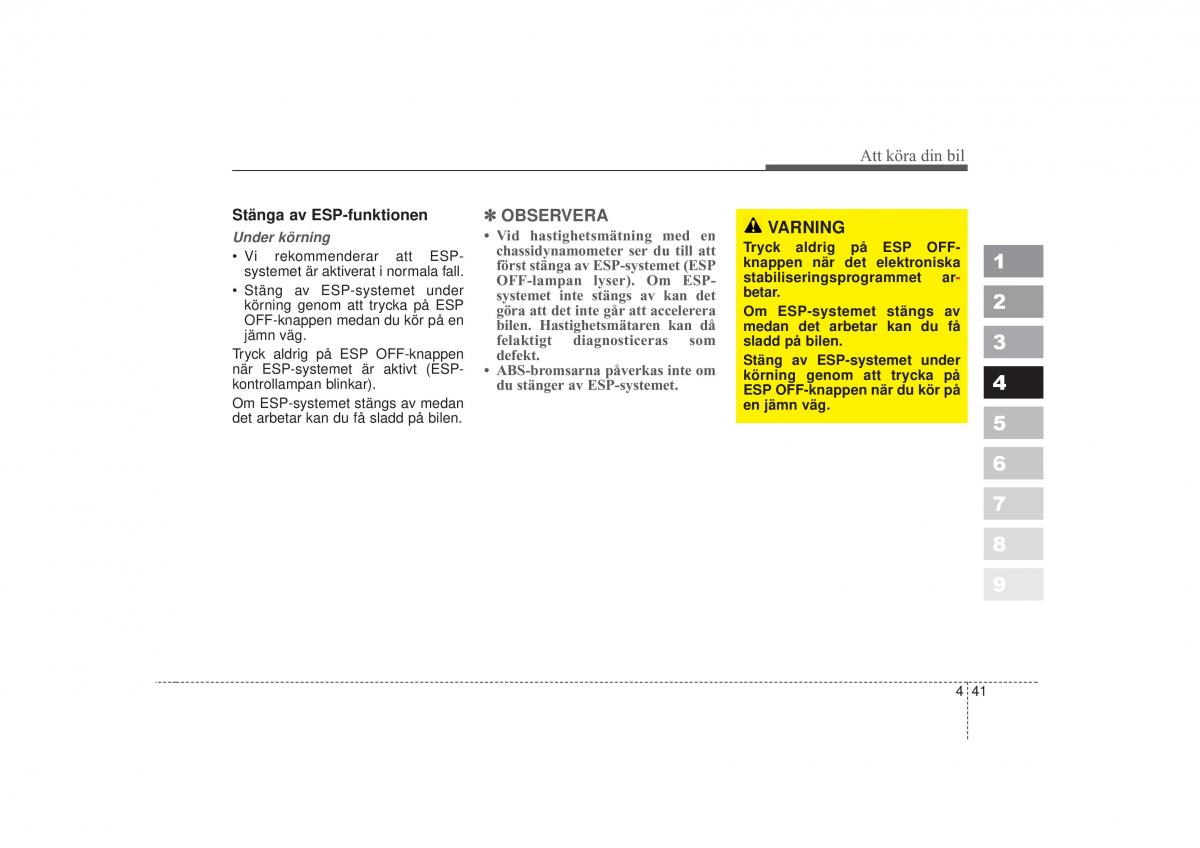 KIA Sportage II 2 instruktionsbok / page 158