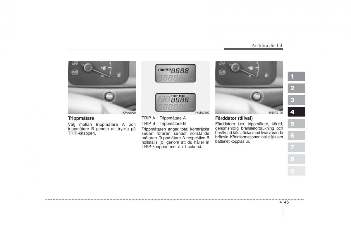 KIA Sportage II 2 instruktionsbok / page 162