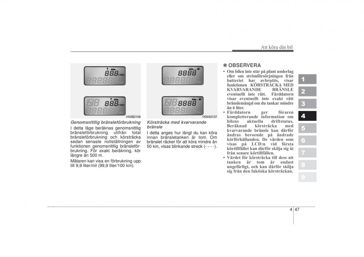 KIA Sportage II 2 instruktionsbok / page 164