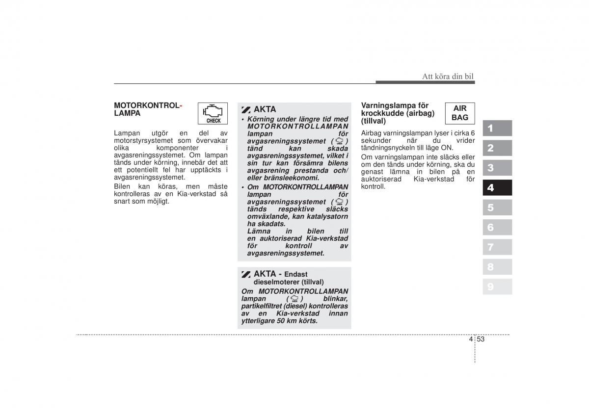 KIA Sportage II 2 instruktionsbok / page 170