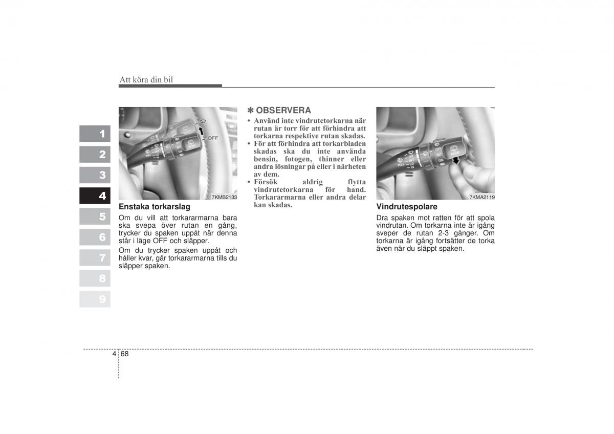 KIA Sportage II 2 instruktionsbok / page 185