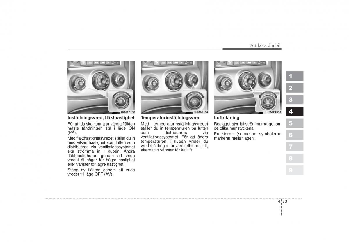 KIA Sportage II 2 instruktionsbok / page 190