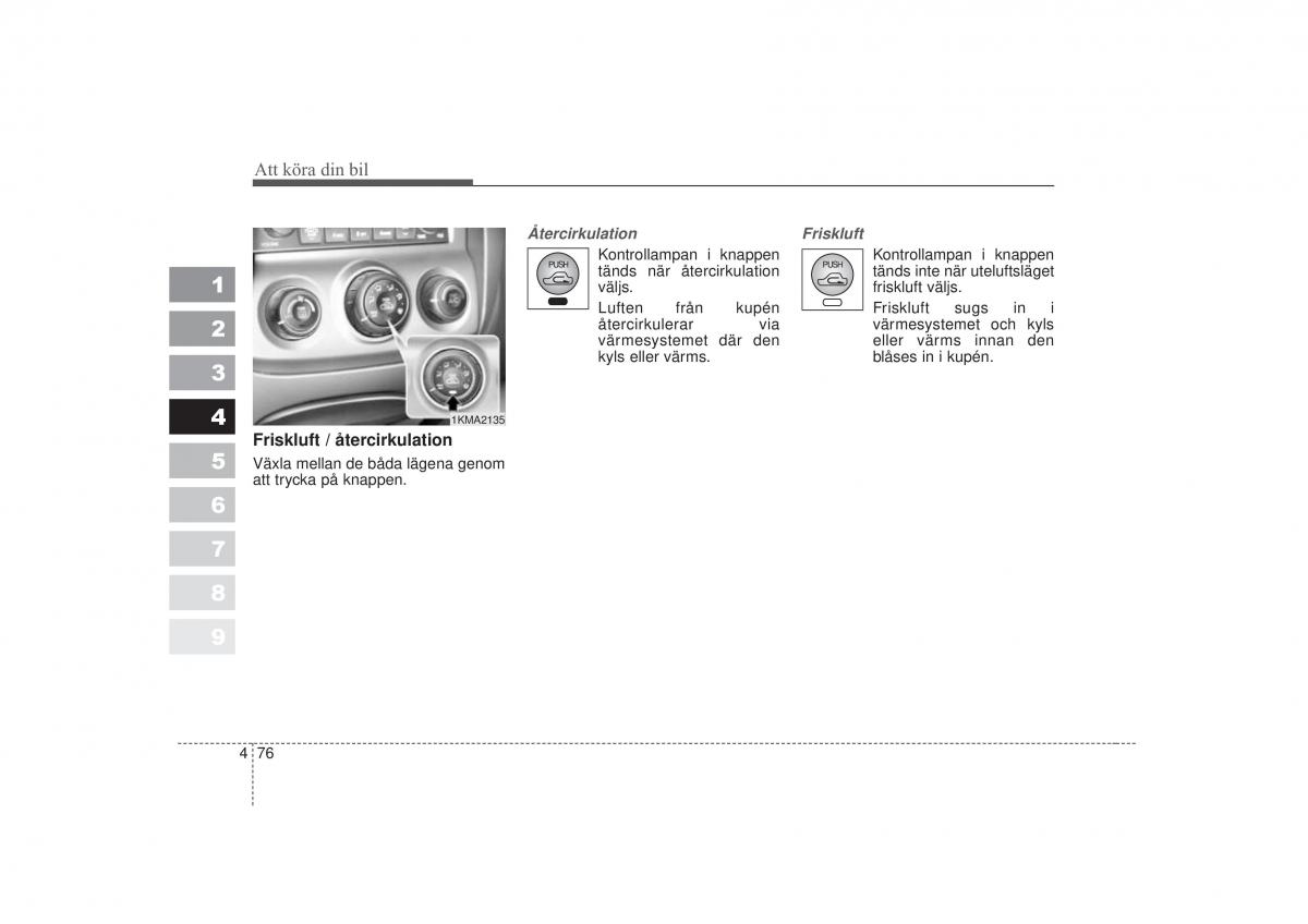 KIA Sportage II 2 instruktionsbok / page 193