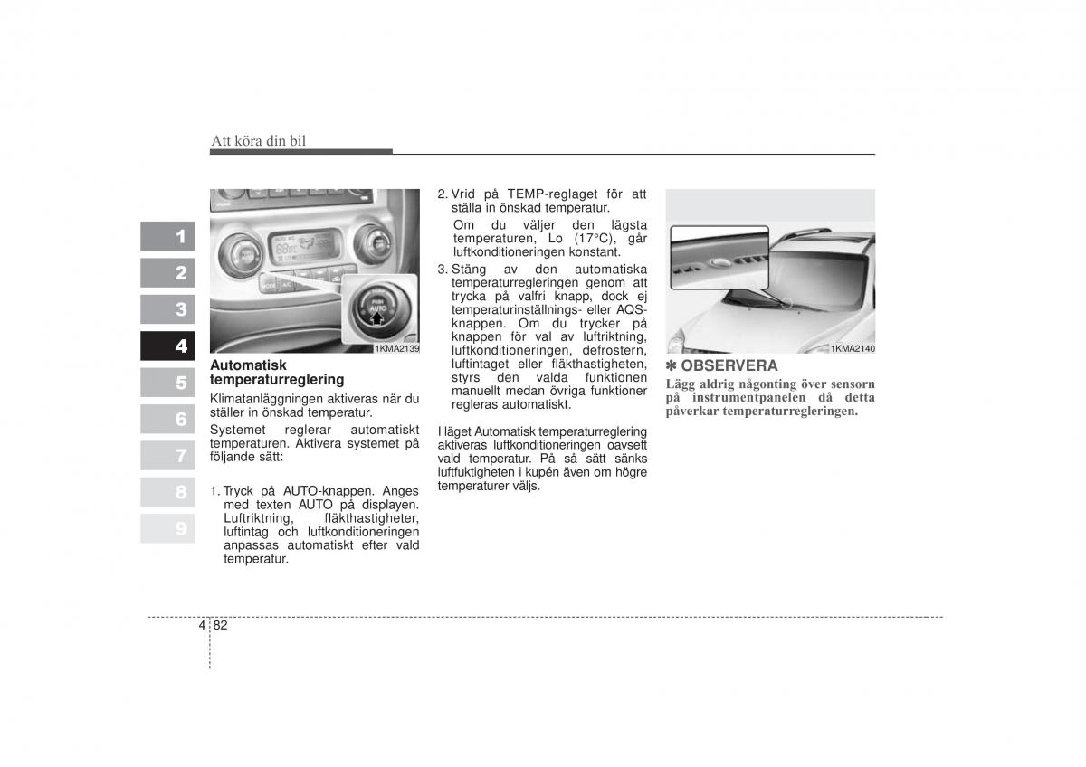 KIA Sportage II 2 instruktionsbok / page 199