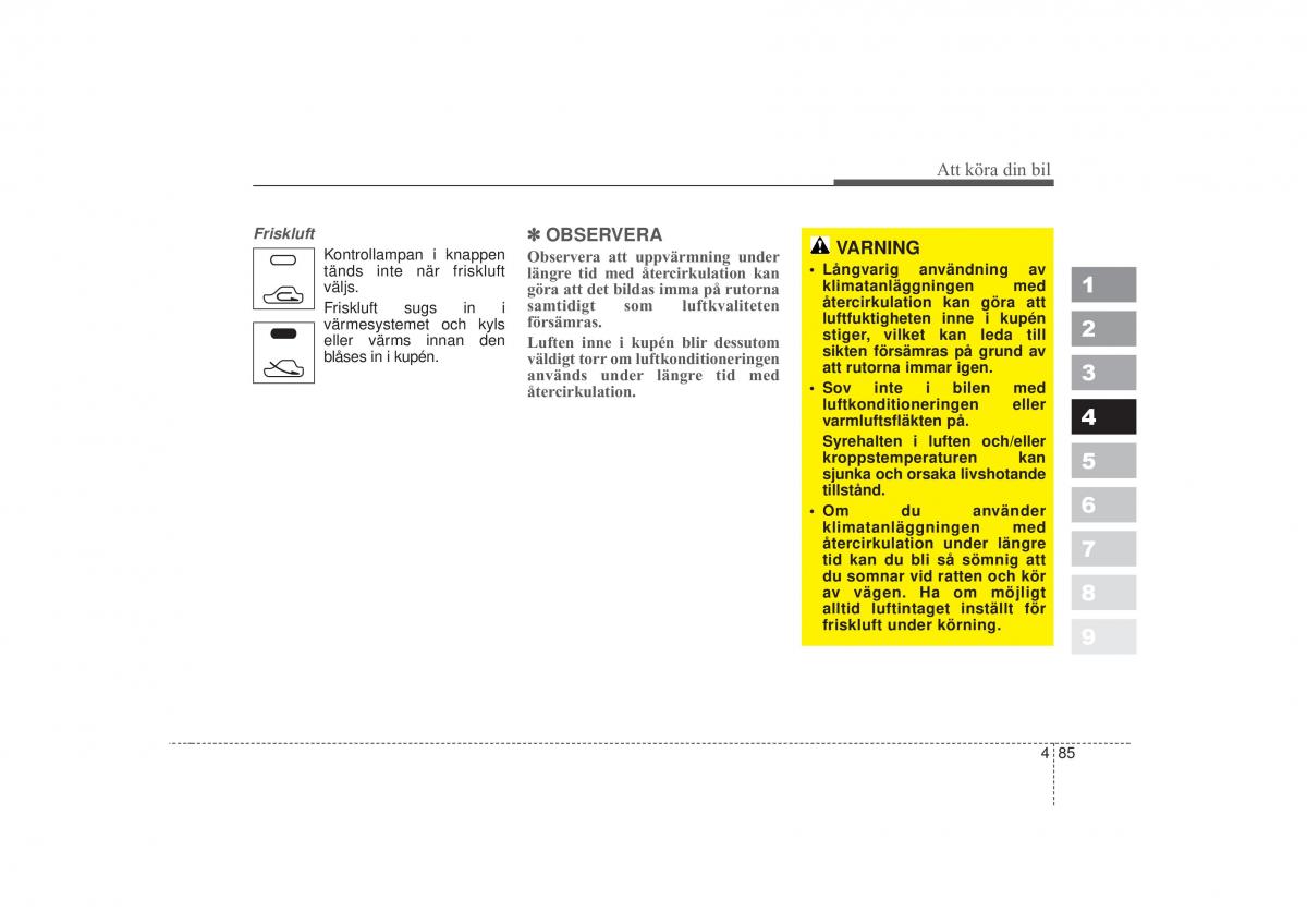 KIA Sportage II 2 instruktionsbok / page 202