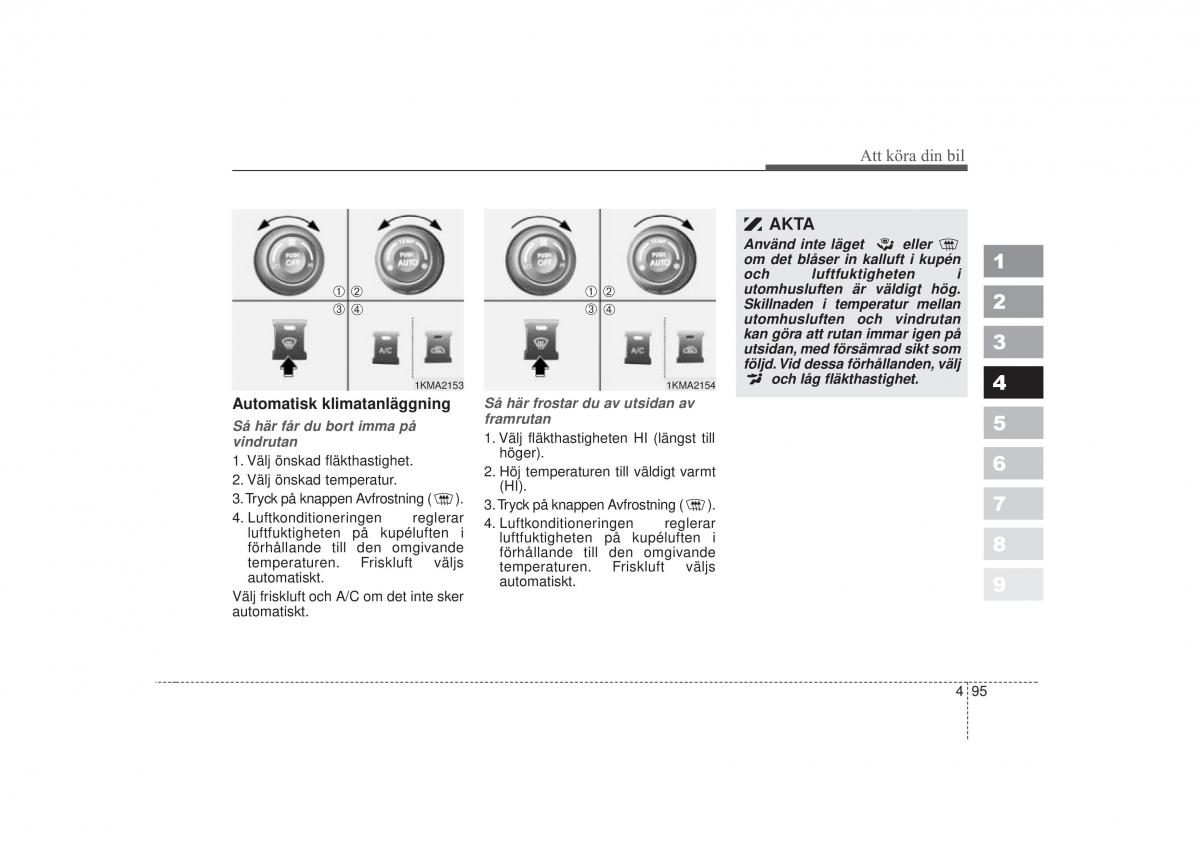 KIA Sportage II 2 instruktionsbok / page 212