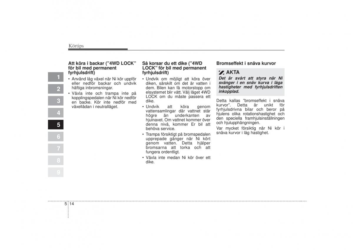 KIA Sportage II 2 instruktionsbok / page 229