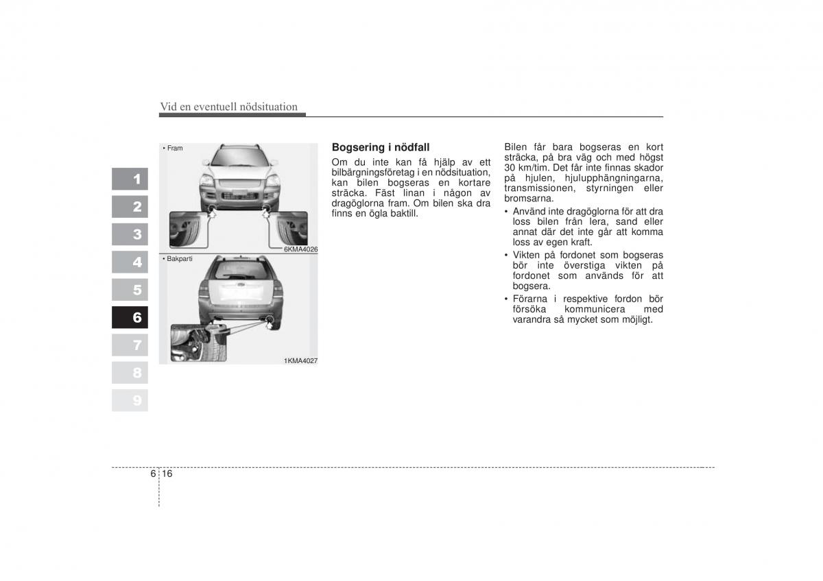 KIA Sportage II 2 instruktionsbok / page 272