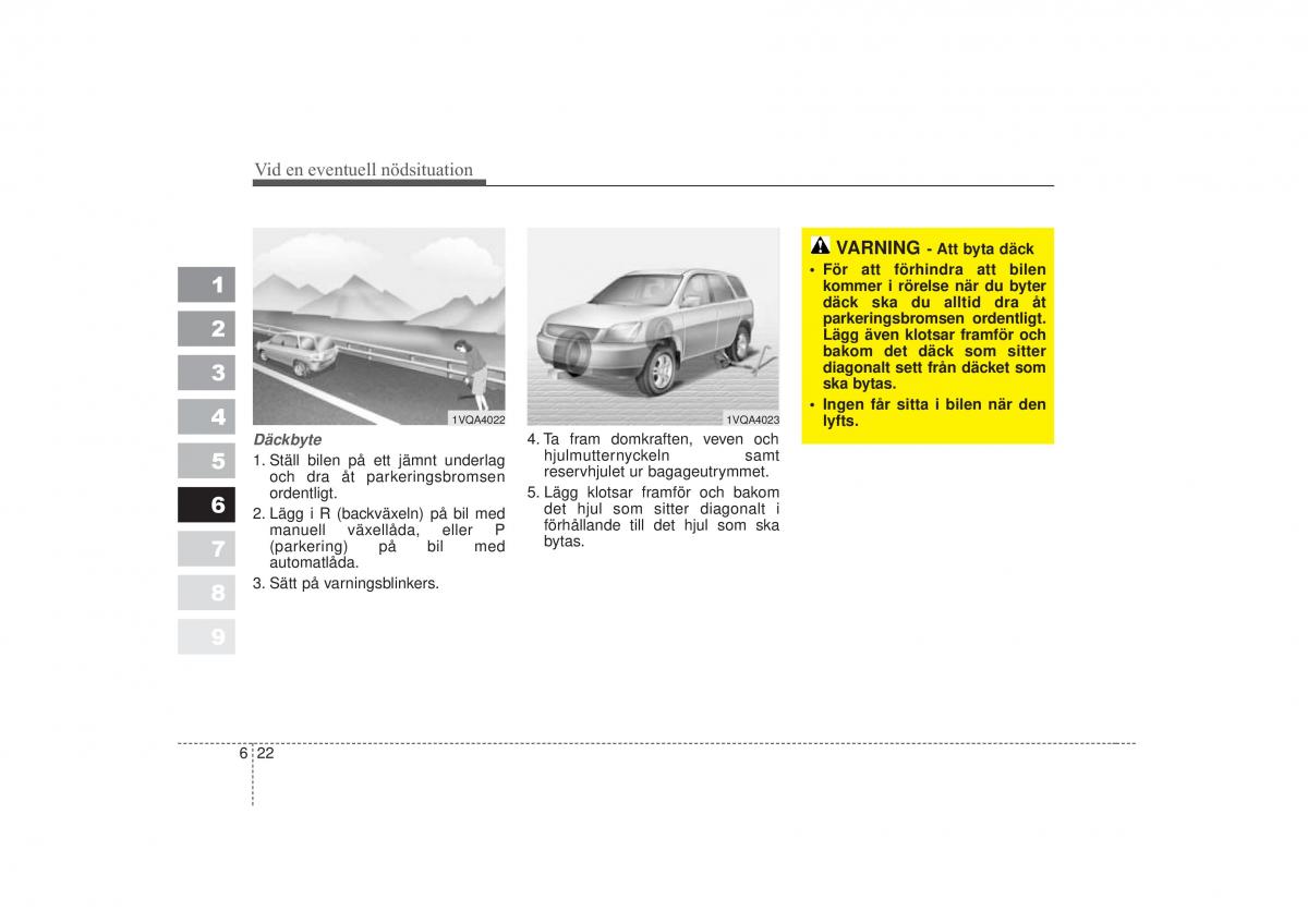 KIA Sportage II 2 instruktionsbok / page 278