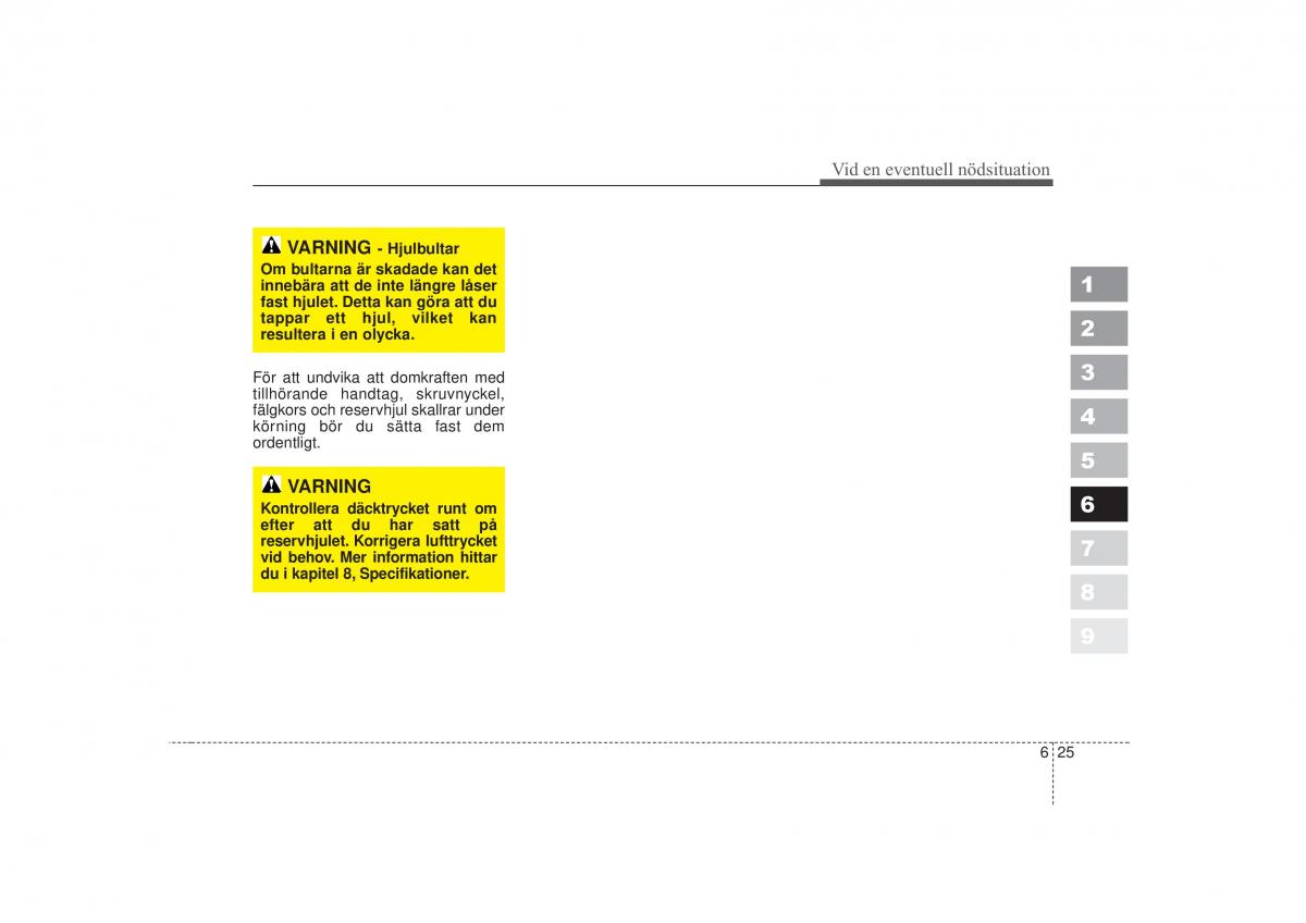 KIA Sportage II 2 instruktionsbok / page 281