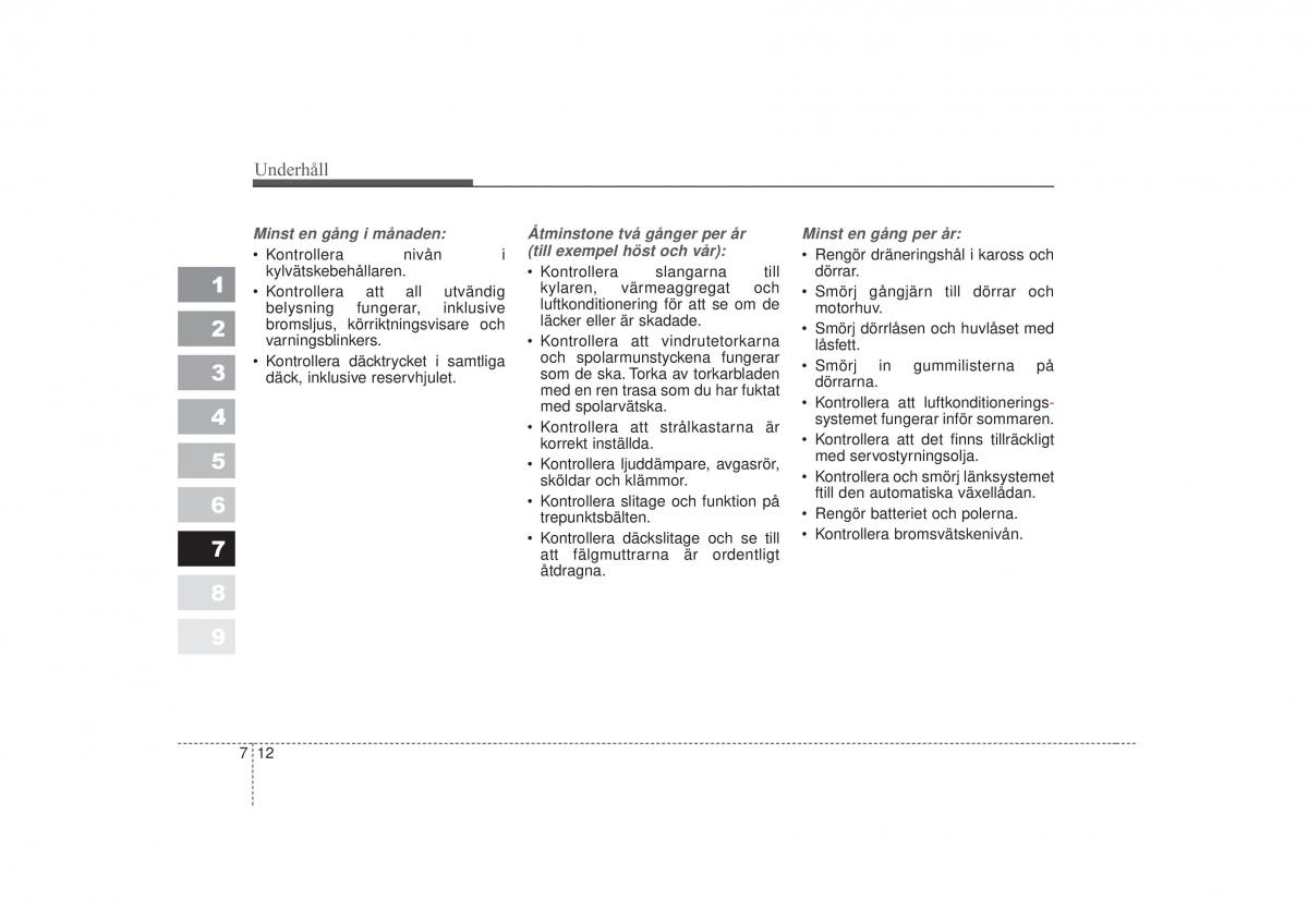 KIA Sportage II 2 instruktionsbok / page 293