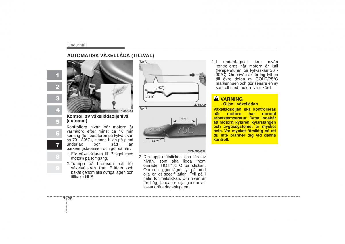 KIA Sportage II 2 instruktionsbok / page 309