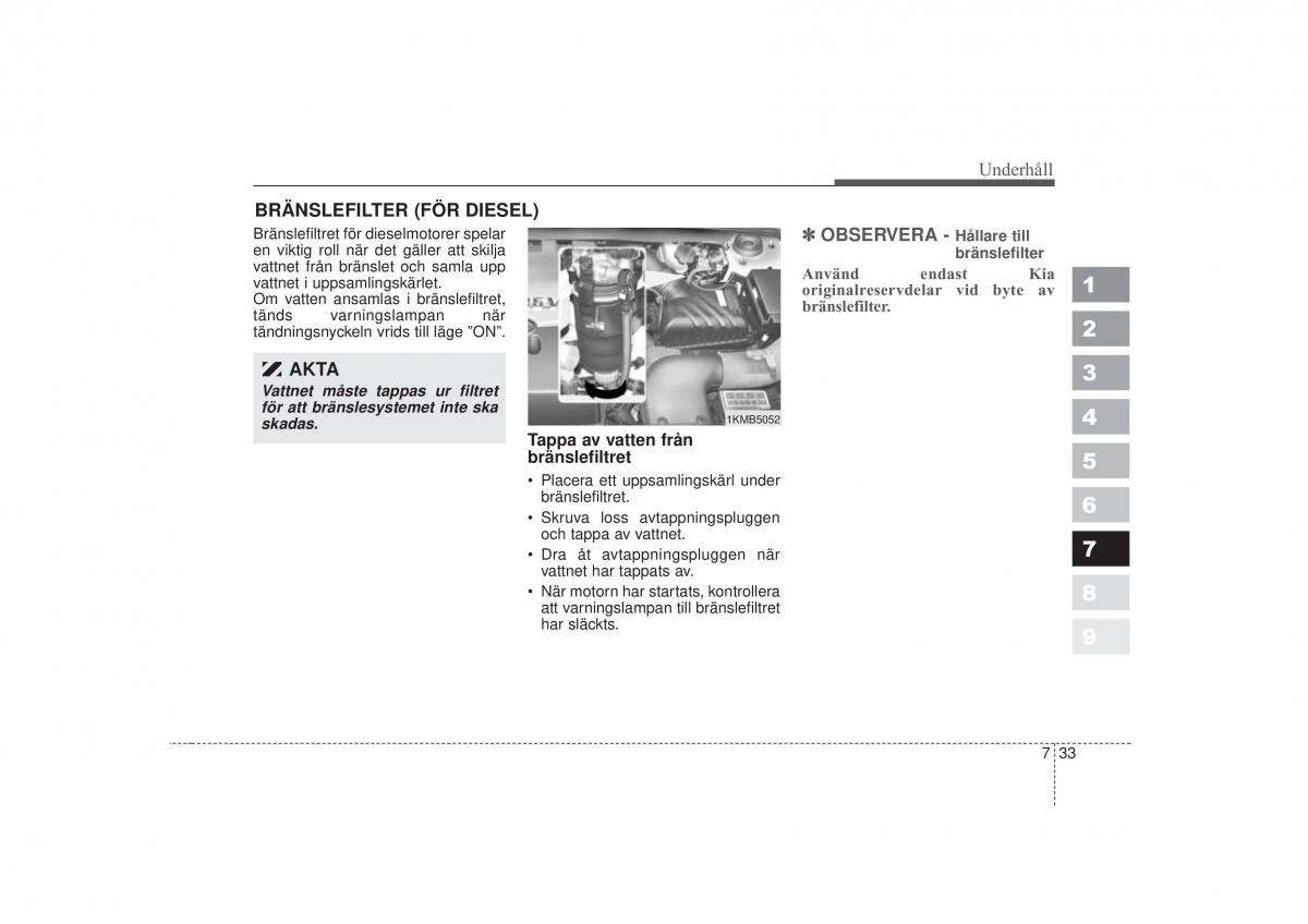 KIA Sportage II 2 instruktionsbok / page 314