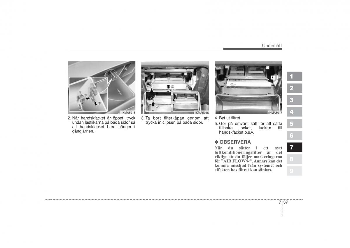 KIA Sportage II 2 instruktionsbok / page 318